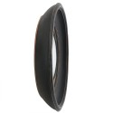 Clayre & Eef Mirror Ø 23 cm Black Plastic Round