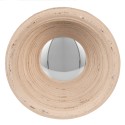 Clayre & Eef Mirror Ø 19 cm Beige Plastic Round