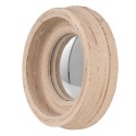 Clayre & Eef Mirror Ø 16 cm Beige Plastic Round