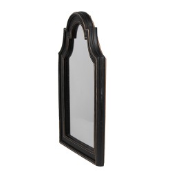 Clayre & Eef Miroir 15x2x25 cm Marron Couleur argent Plastique Verre Rectangle