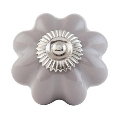 Clayre & Eef Pomello Ø 4 cm Grigio Ceramica