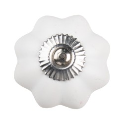 Clayre & Eef Pomello Ø 4 cm Bianco Ceramica