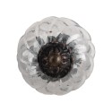 Clayre & Eef Deurknop  Ø 5 cm Transparant Glas Rond