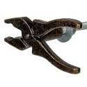 Clayre & Eef Door Knob Set of 4 Pliers 6x3x3 cm Brown Iron