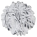 Clayre & Eef Pomello Ø 4 cm Bianco Ferro Rotondo Albero