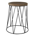 Clayre & Eef Plant Table 29 cm Brown Wood