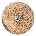 Clayre & Eef Pomello Ø 4 cm Marrone Beige Ceramica Rotondo