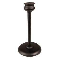 Clayre & Eef Candelabro 27 cm Nero Alluminio