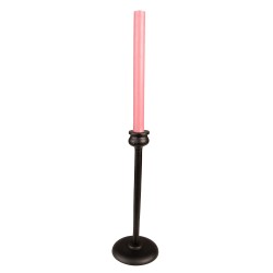 Clayre & Eef Candelabro 27 cm Nero Alluminio