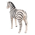 Clayre & Eef Figurine Zebra 44 cm Black White Paper Iron Textile