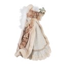 Clayre & Eef Christmas Decoration Angel 40 cm Beige Pink Plastic