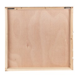 Clayre & Eef Gemälde 50x3x50 cm Braun Leinwand Schaf