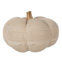 Clayre & Eef Decorazione Zucca Ø 15x12 cm Beige Tessuto