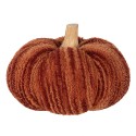 Clayre & Eef Decoration Pumpkin Ø 20x14 cm Orange Fabric