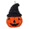 Clayre & Eef Décoration de Halloween Citrouille 22 cm Orange Plastique