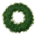 Clayre & Eef Couronne de Noël Ø 28 cm Vert Plastique