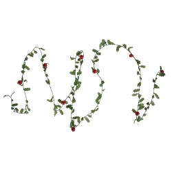 Clayre & Eef Christmas garland 300 cm Green Plastic