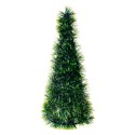 Clayre & Eef Décoration de Noël Sapin de Noël Ø 17x38 cm Vert Plastique