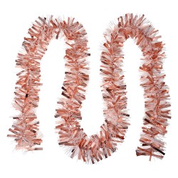 Clayre & Eef Christmas garland 200 cm Pink Plastic