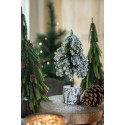 Clayre & Eef Kerstdecoratie Kerstboom 11x11x25 cm Groen Kunststof