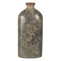 Clayre & Eef Vase 16x9x36 cm Braun Blau Keramik Rund