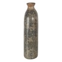 Clayre & Eef Vase 16x9x36 cm Brown Blue Ceramic Round