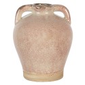 Clayre & Eef Vase Ø 16x20 cm Rosa Keramik Rund