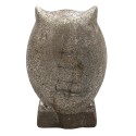 Clayre & Eef Figurine Owl 23 cm Grey Ceramic