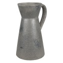 Clayre & Eef Vaso  20x13x25 cm Grigio Ceramica