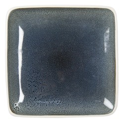 Clayre & Eef Dinerbord  Ø 27 cm Blauw Keramiek