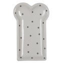 Clayre & Eef Breakfast Plate 10x17 cm White Ceramic Dots