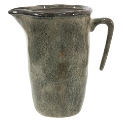 Clayre & Eef Decoration can 1850 ml Green Ceramic