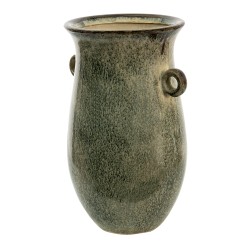 Clayre & Eef Vase 18x14x26 cm Vert Céramique