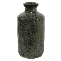 Clayre & Eef Vase Ø 12x26 cm Grün Keramik