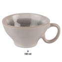 Clayre & Eef Tazza e piattino 100 ml Grigio Verde Ceramica