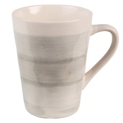 Clayre & Eef Tazza 400 ml Grigio Verde Ceramica