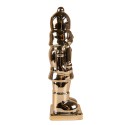 Clayre & Eef Statuetta Schiaccianoci 20 cm Color oro Porcellana