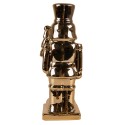 Clayre & Eef Statuetta Schiaccianoci 19 cm Color oro Porcellana