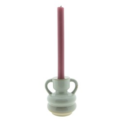 Clayre & Eef Candle holder 11 cm Beige Porcelain