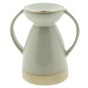 Clayre & Eef Kandelaar  9 cm Beige Porselein