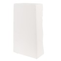 Clayre & Eef Vaso  Faccia 15x9x25 cm Bianco Ceramica