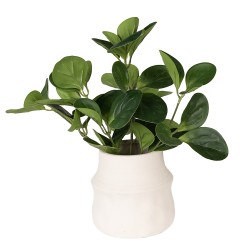 Clayre & Eef Planter Ø 17x16 cm Beige Ceramic