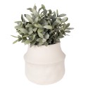 Clayre & Eef Pot de fleurs Ø 15x13 cm Beige Céramique