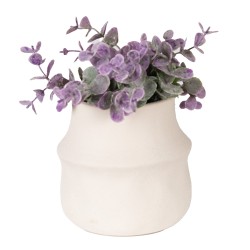 Clayre & Eef Planter Ø 12x11 cm Beige Ceramic