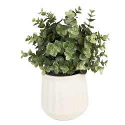 Clayre & Eef Planter Ø 11x11 cm Beige Ceramic