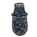 Clayre & Eef Vaas  Ø 13x25 cm Blauw Keramiek