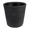 Clayre & Eef Blumentopf Ø 16x16 cm Grau Keramik