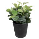 Clayre & Eef Blumentopf Ø 16x16 cm Grau Keramik