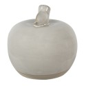 Clayre & Eef Decoratie Appel 6 cm Beige Porselein