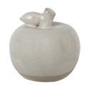 Clayre & Eef Decoratie Appel 6 cm Beige Porselein